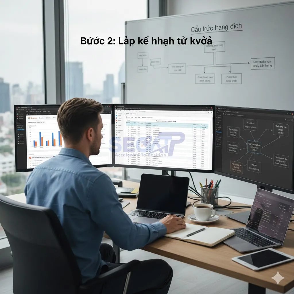 Bước 2: Lập kế hoạch từ khóa SEO chi tiết