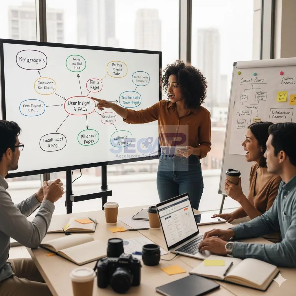 Bước 4: Xây dựng chiến lược nội dung Content SEO